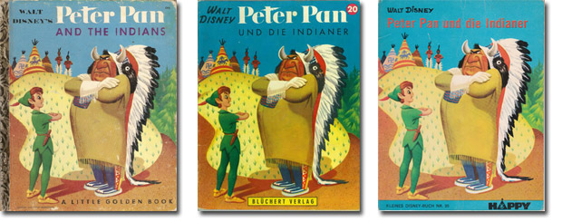 Kleines Disney Buch Peter Pan und die Indianer