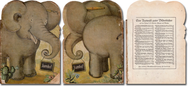 Jumbo - Eine lustige Elefantengeschichte, No. 191, sehr frhe Auflage