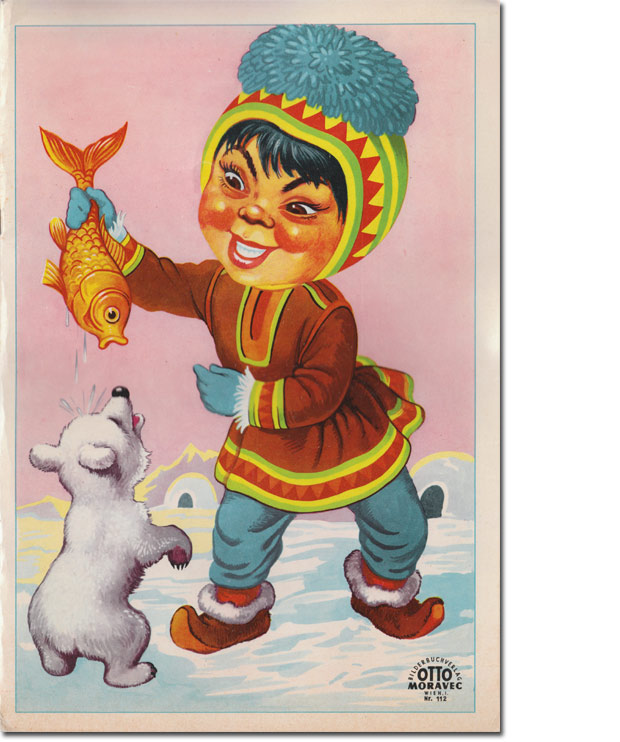 Wackelkopfbuch Eskimo | Titelbild