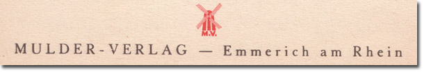 Mulder Logo 1956