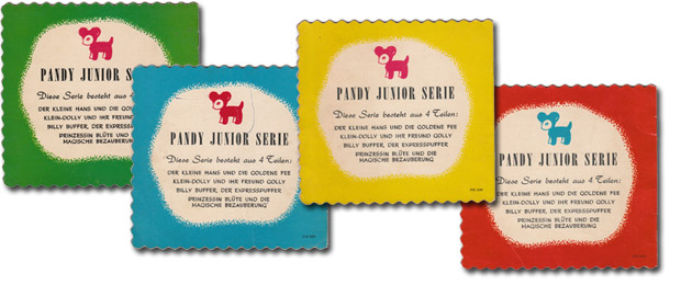 Rckseiten der Pandy Junior Serie